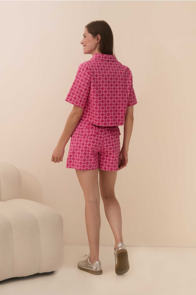 BLOUSE ZARINA QD06 317 pink denim